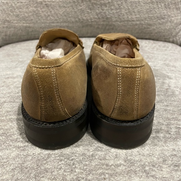 Martin Dingman Leather Slip On Loafers for Men, Size 9 1/2 D. - Picture 3 of 11